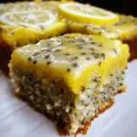 Glazed Lemon Poppy Seed Bars