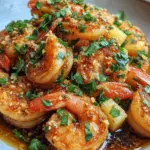 Hawaiian Garlic Shrimp