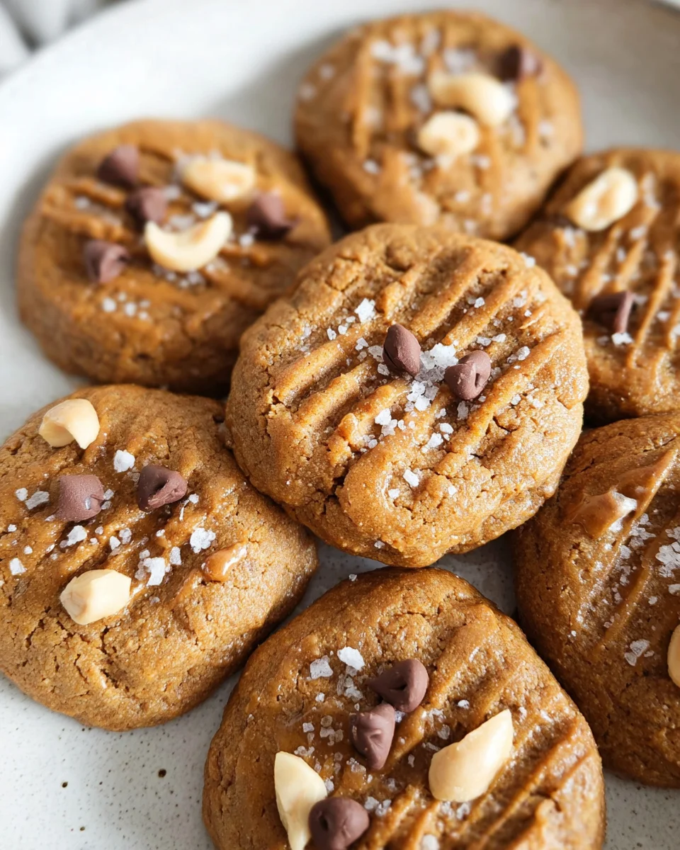 Healthy Peanut Butter Banana Cookies