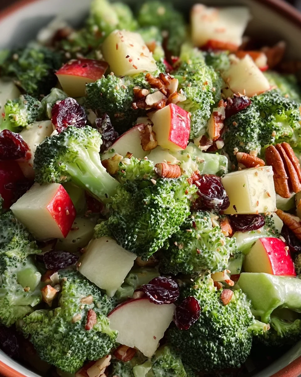Honeycrisp Apple Broccoli Salad