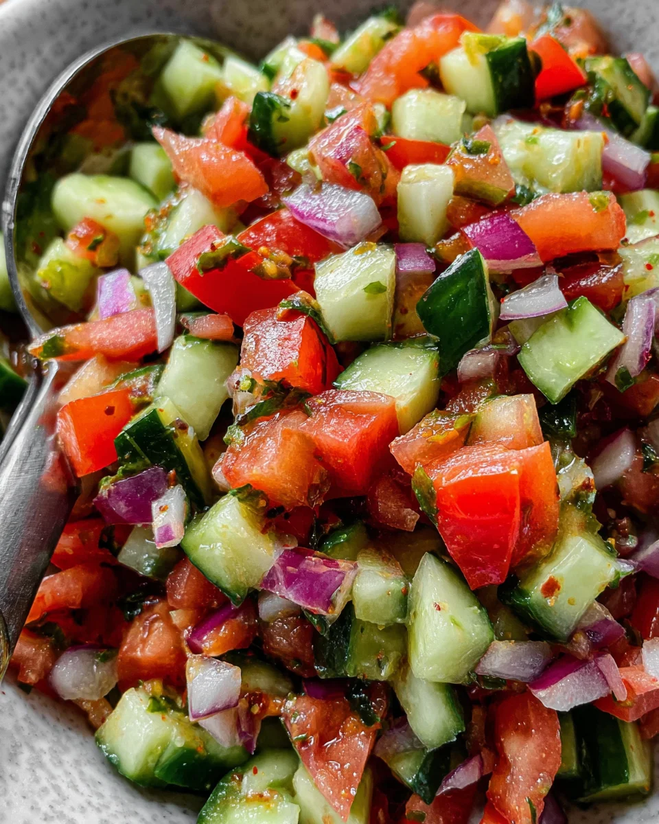 Indian Kachumber Salad