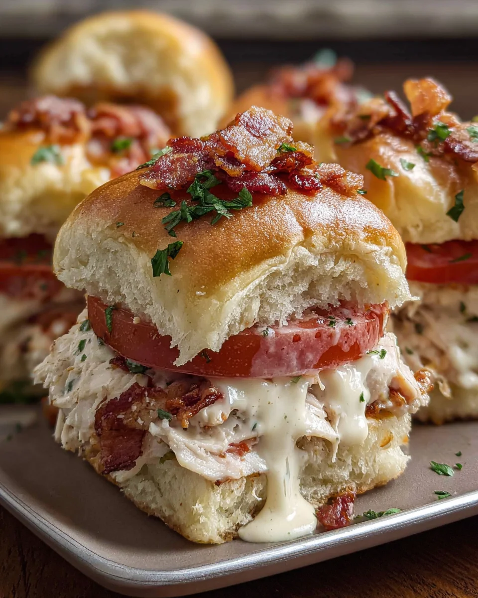 Kentucky Hot Brown Sliders