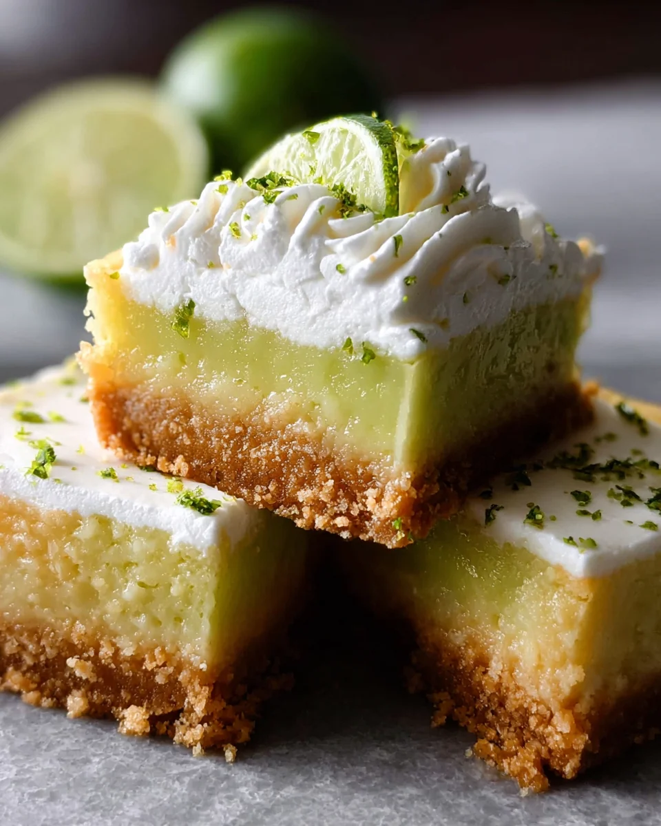 Key Lime Pie Bars