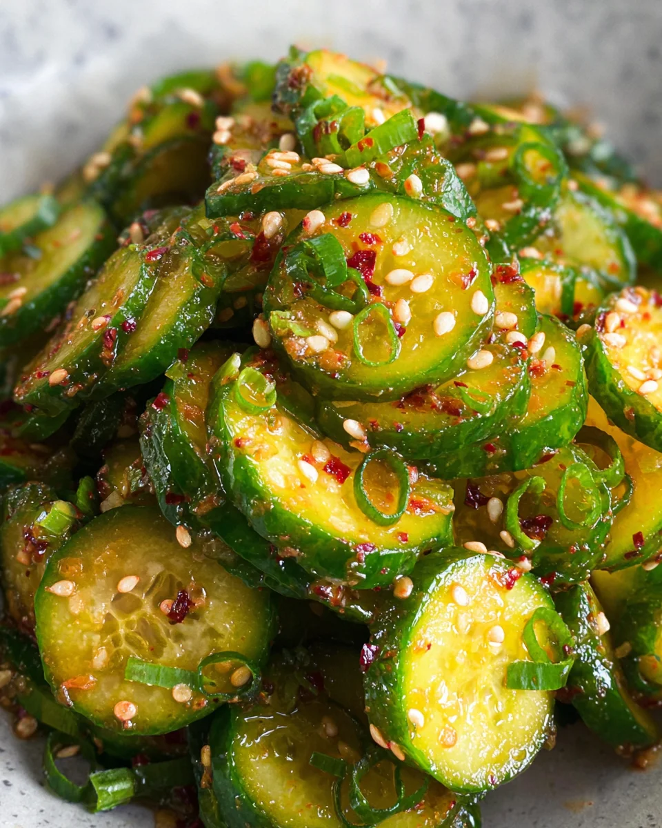 Korean Cucumber Salad