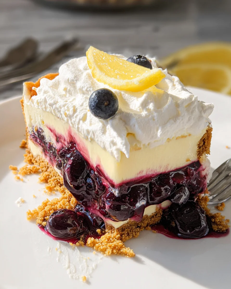 Lemon Blueberry Delight