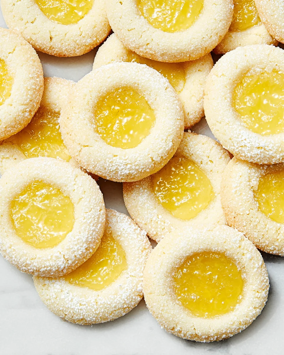 Lemon Curd Cookies Recipe