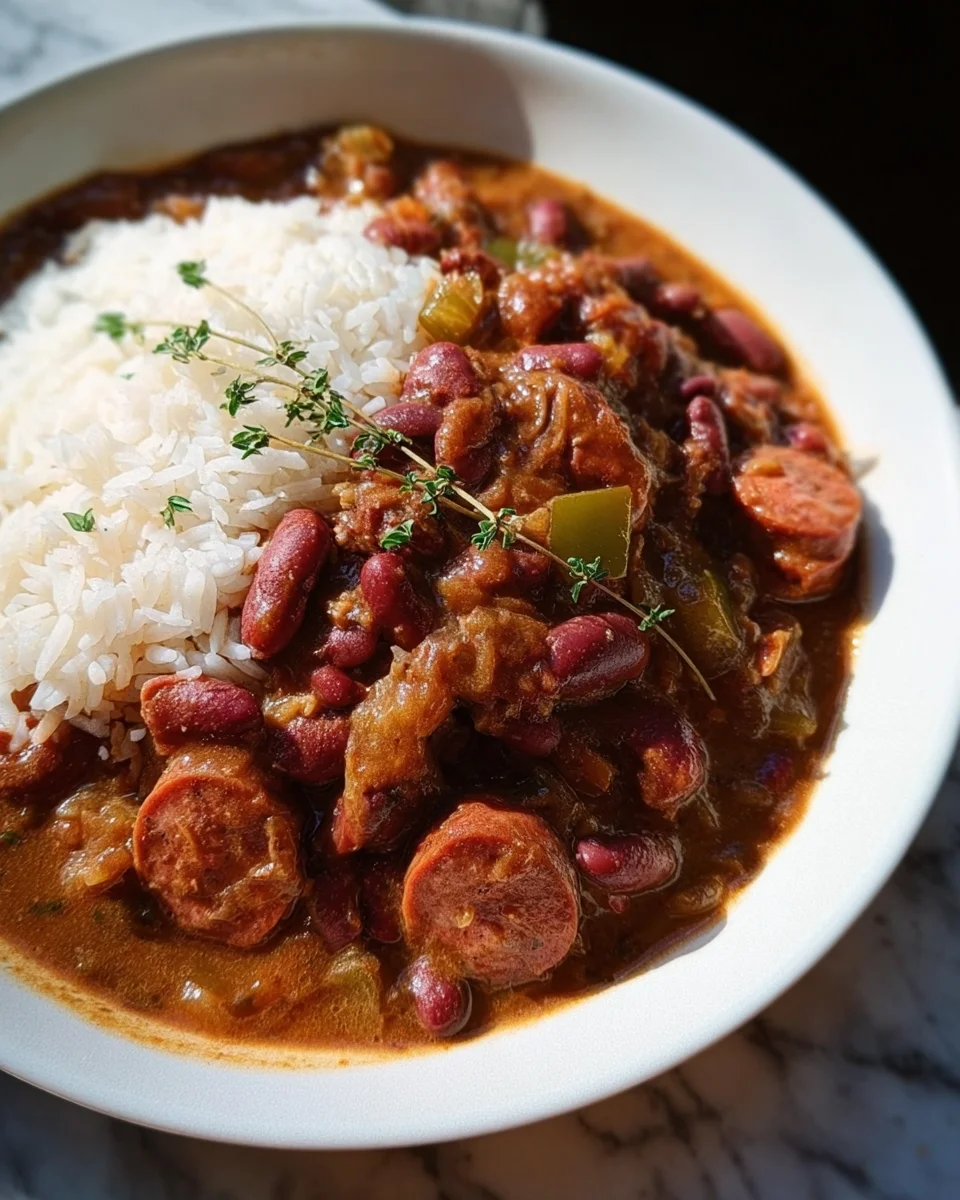 Louisiana-style Vegan Red Beans and Rice