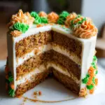 MOIST Vegan Carrot Cake Recipe with Cream Cheese Frosting