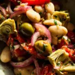 Marinated Butter Beans