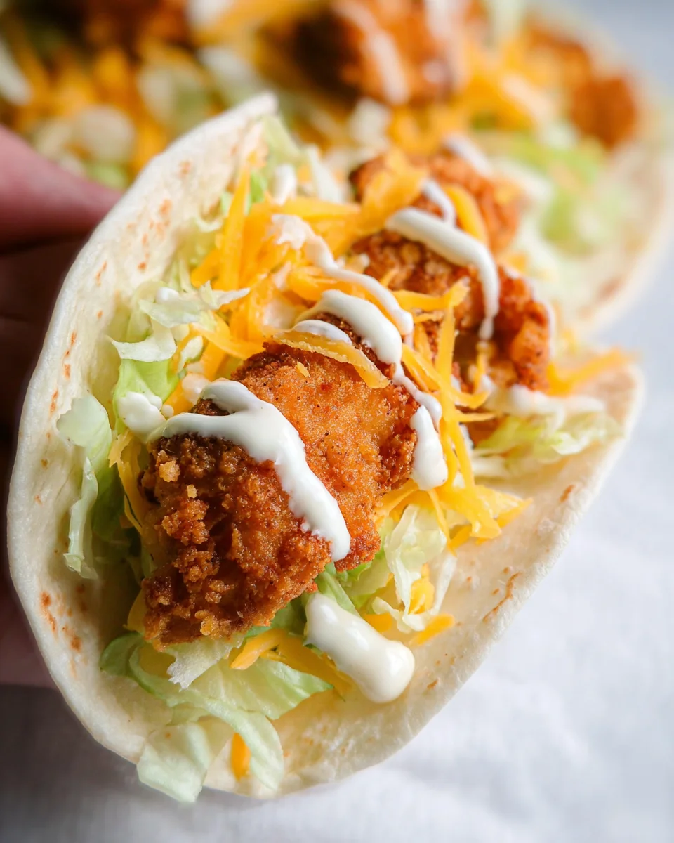 McDonald's Crispy Chicken Ranch Snack Wrap (Copycat!)