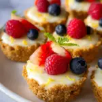 Mini Lemon Cheesecake Tarts