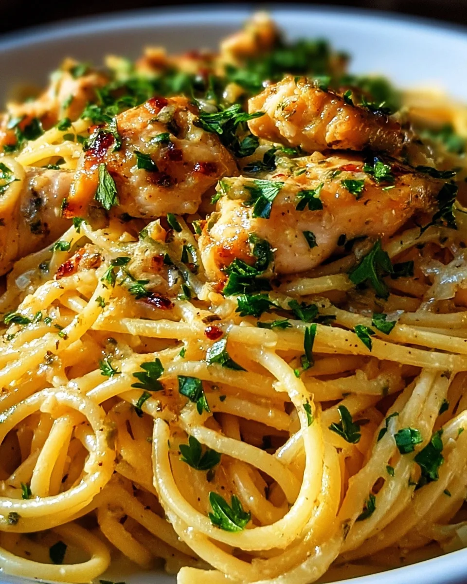 Monterey Chicken Spaghetti