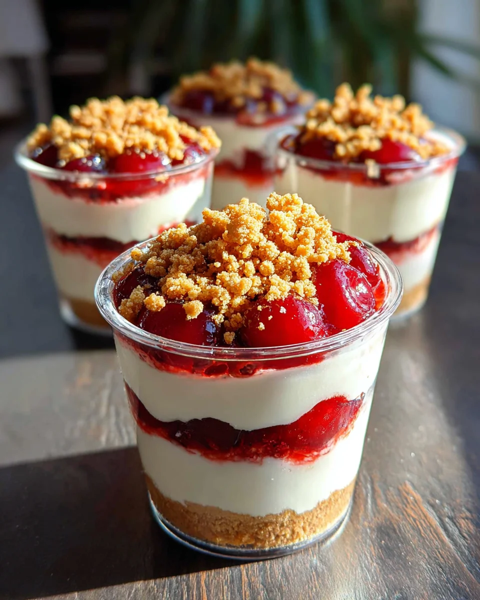 No-Bake Cheesecake Parfait