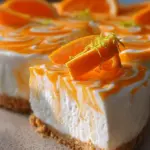 No-Bake Orange Creamsicle Cheesecake