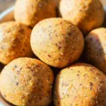 No Bake Healthy Pumpkin Pie Energy Balls