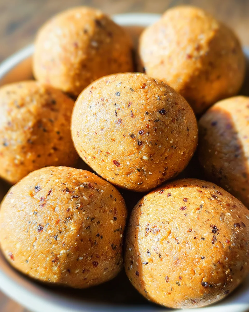 No Bake Healthy Pumpkin Pie Energy Balls