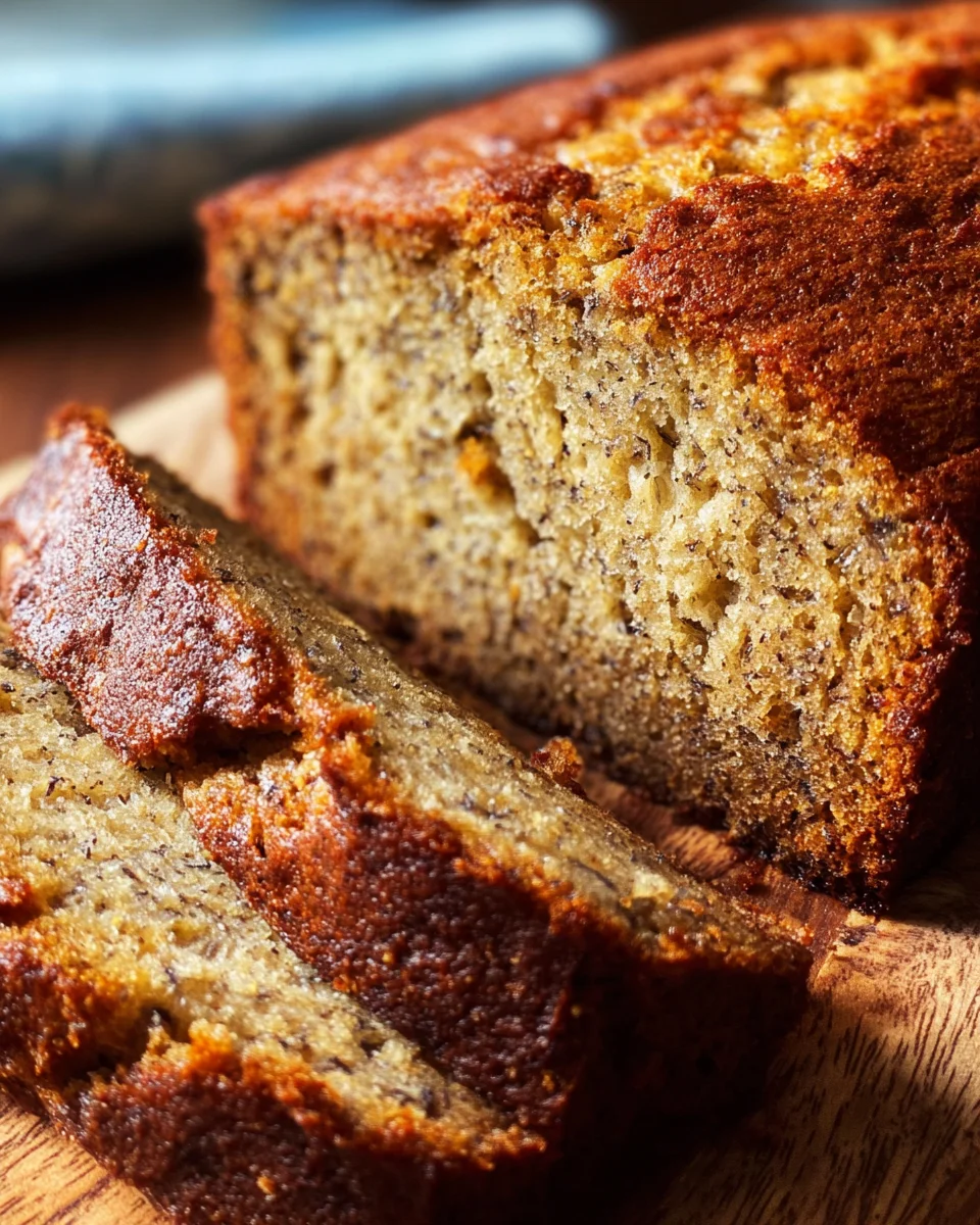 Old Fashioned Banana Bread