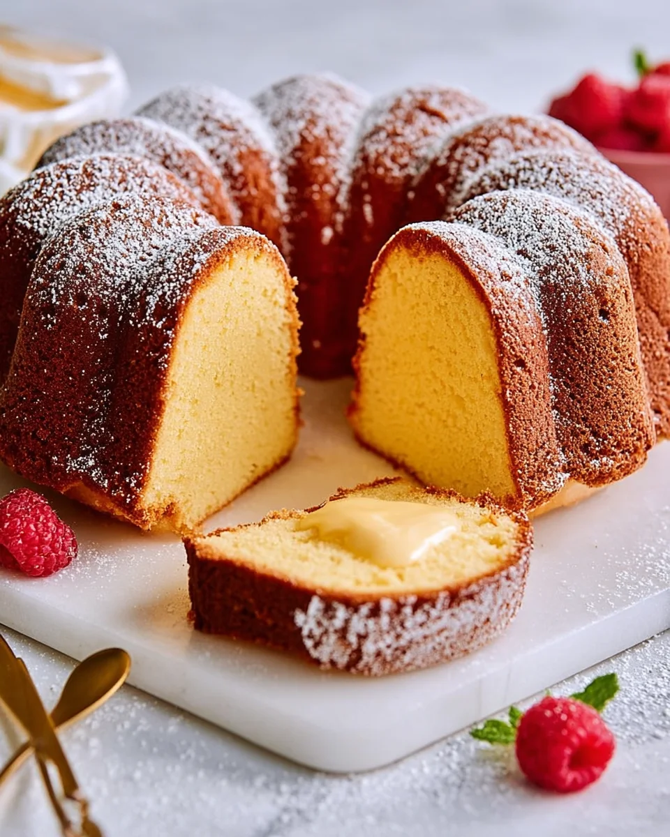 Old Fashioned Pound Cake