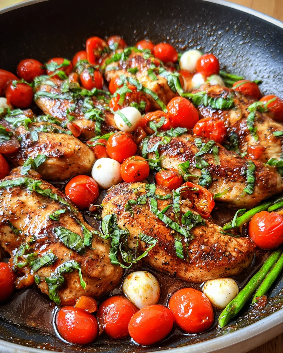 One Pan Balsamic Chicken