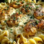 One Pan Chicken Noodles