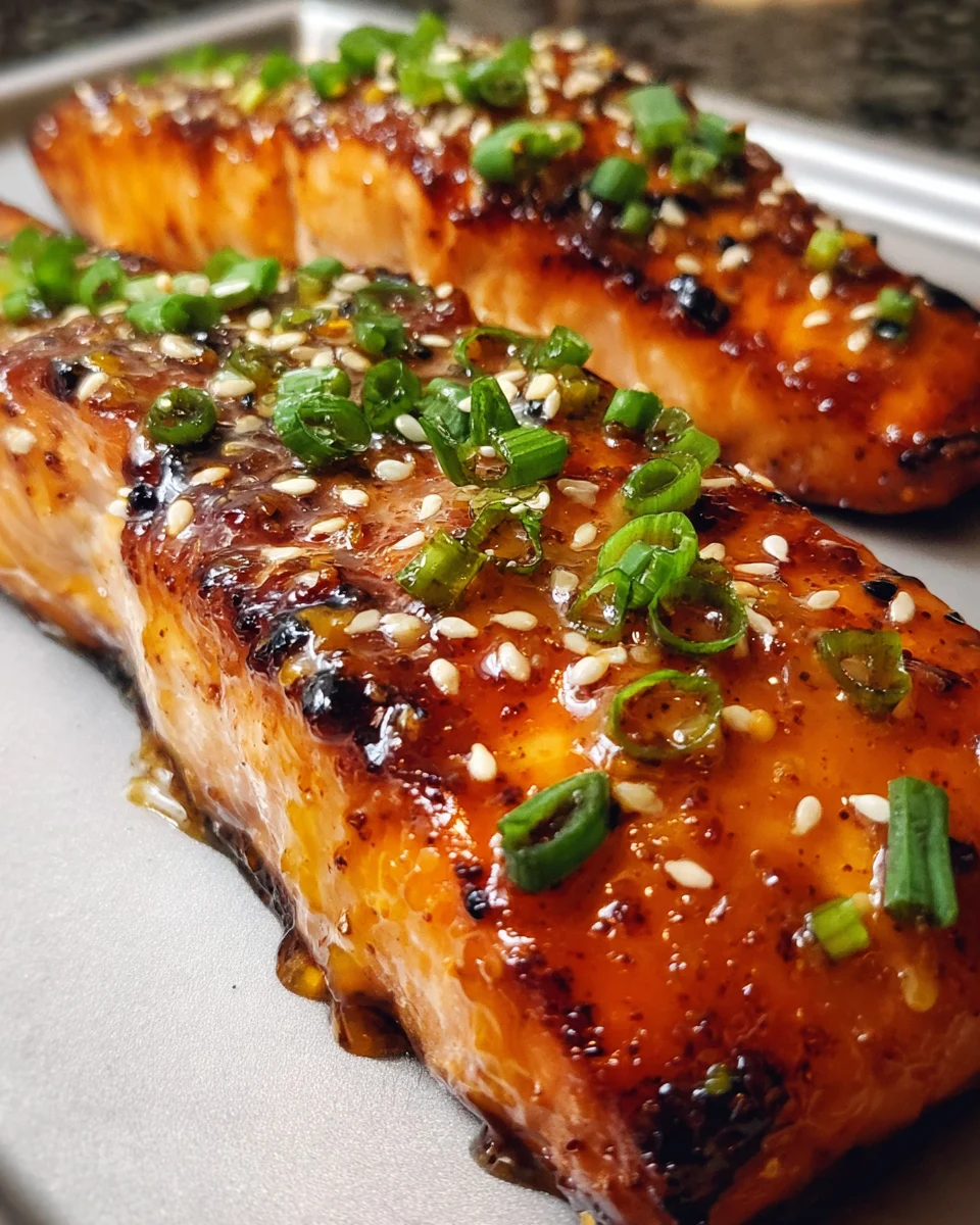 Orange Teriyaki Salmon