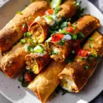 Oven Baked Chicken Taquitos Recipe