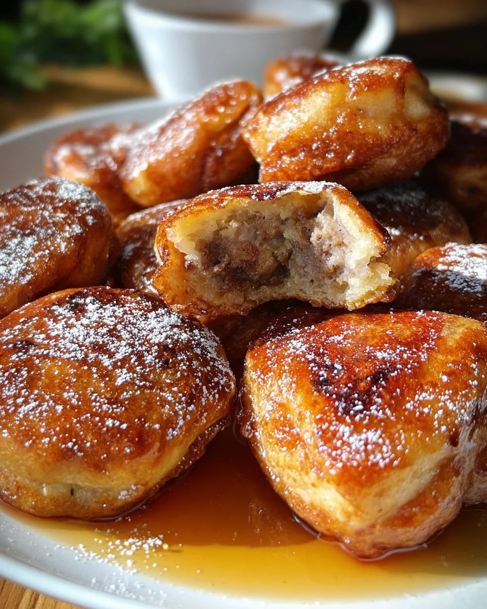 Pancake Sausage Bites