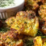 Parmesan Smashed Potatoes