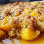 Peach Cobbler with Cake Mix