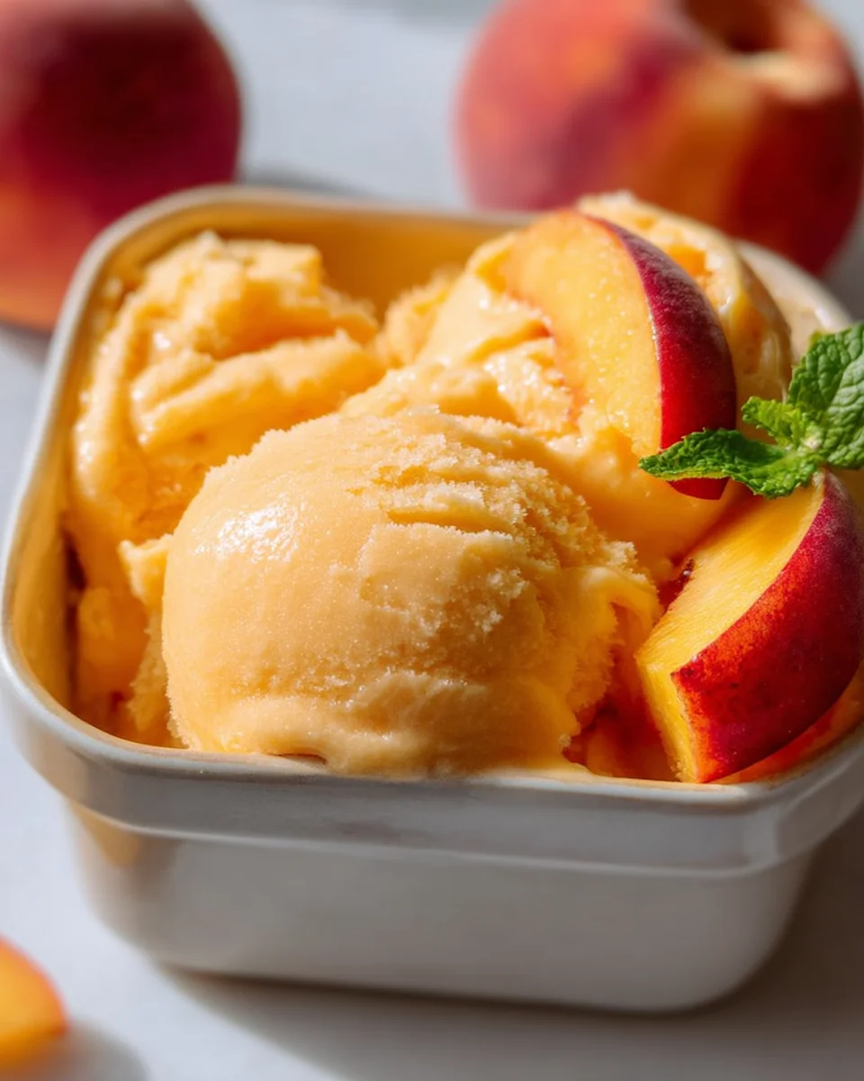 Peach Sorbet