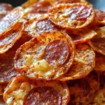 Pepperoni Cheese Crisps
