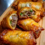 Philly Cheesesteak Egg Roll