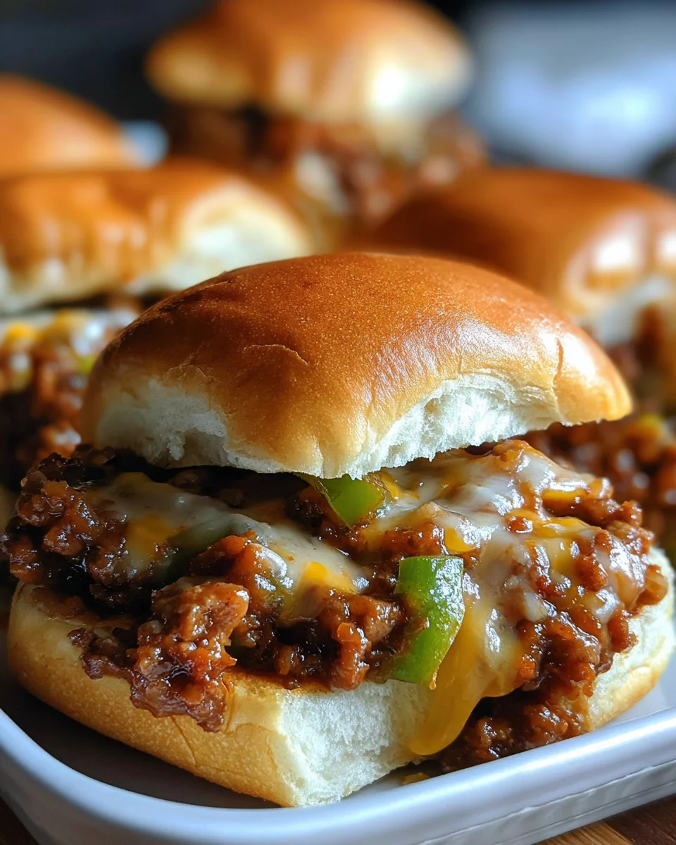 Philly Cheesesteak Sloppy Joes Recipe