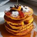 Pumpkin Cottage Cheese Pancakes