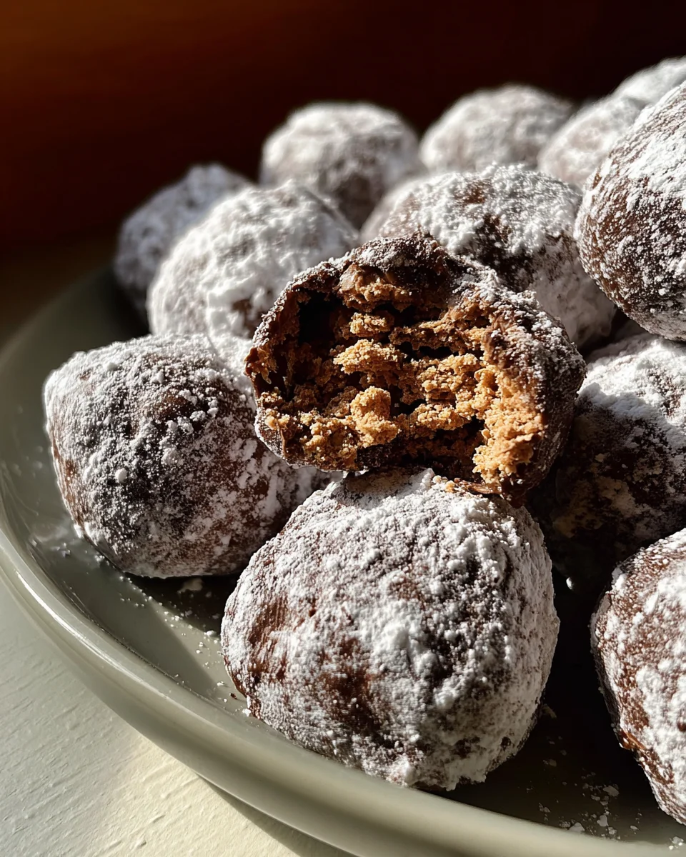 Puppy Chow Chocolate Truffles