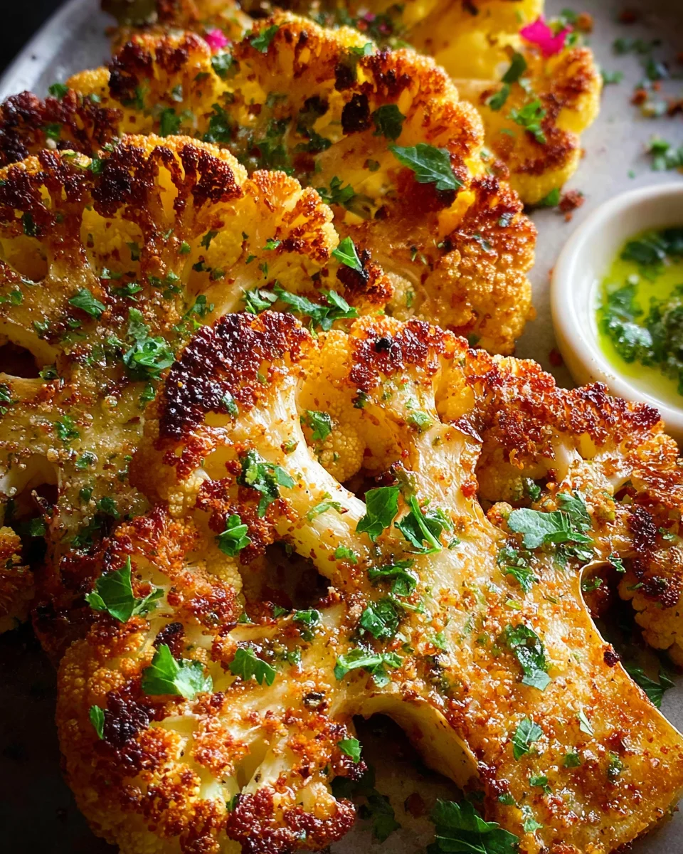 Roasted Cauliflower Steaks