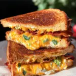 Roasted Jalapeño Popper Grilled Cheese