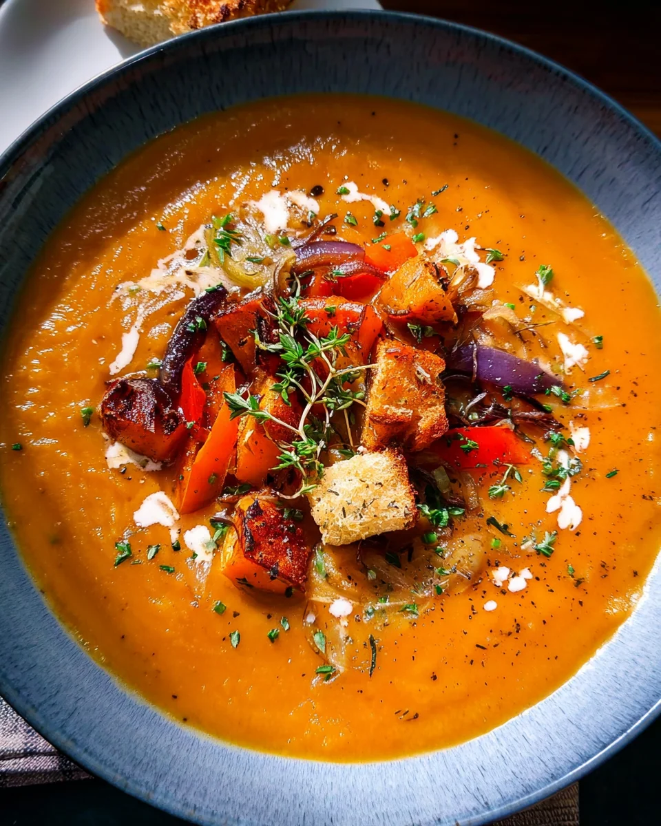 Roasted Vegetable Soup