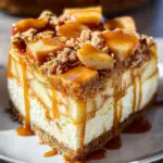 Salted Caramel Apple Pie Cheesecake
