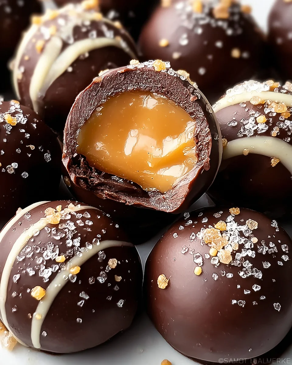 Salted Caramel Truffles