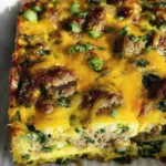 Sausage & Egg Keto Breakfast Casserole