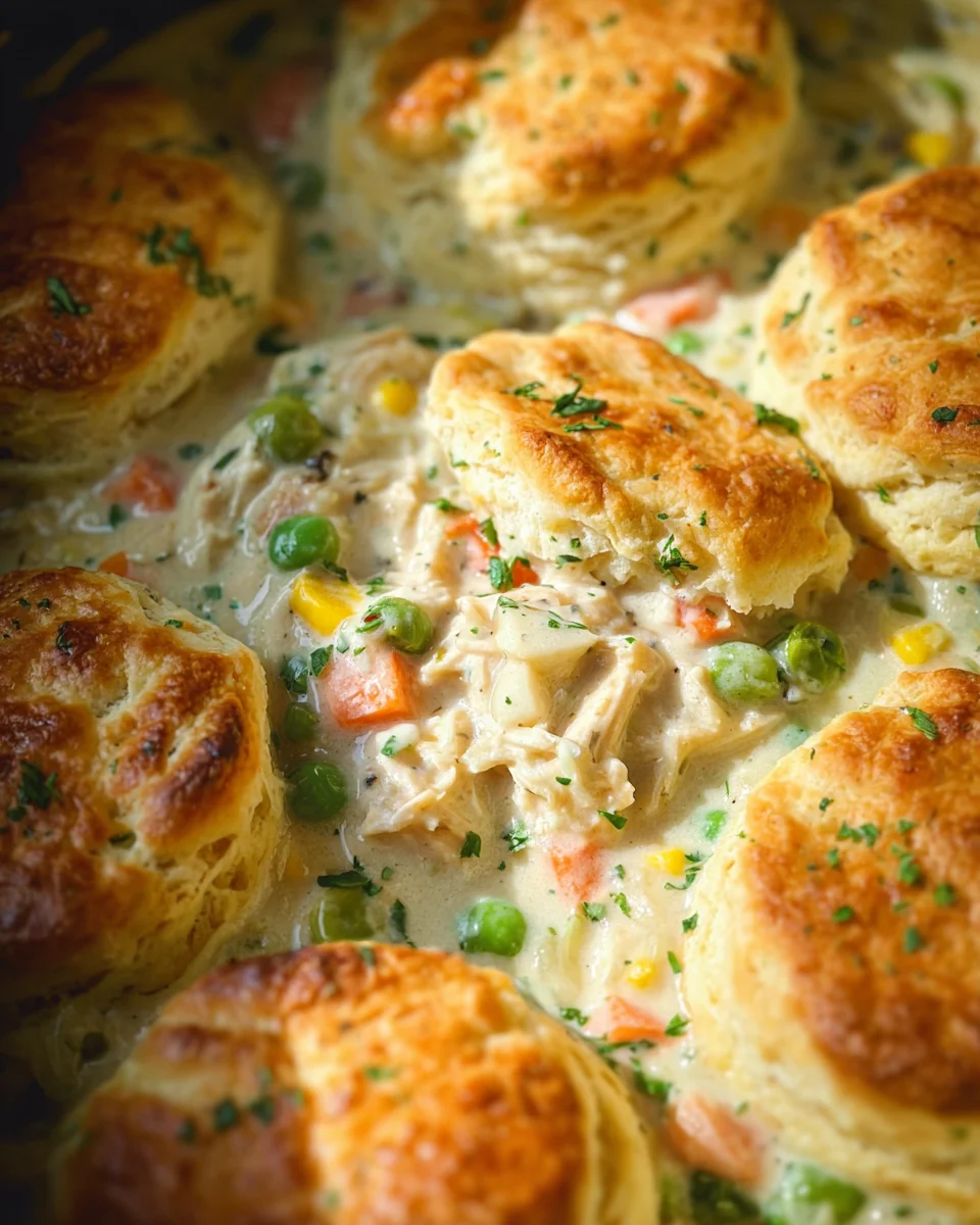 Slow Cooker Chicken Pot Pie