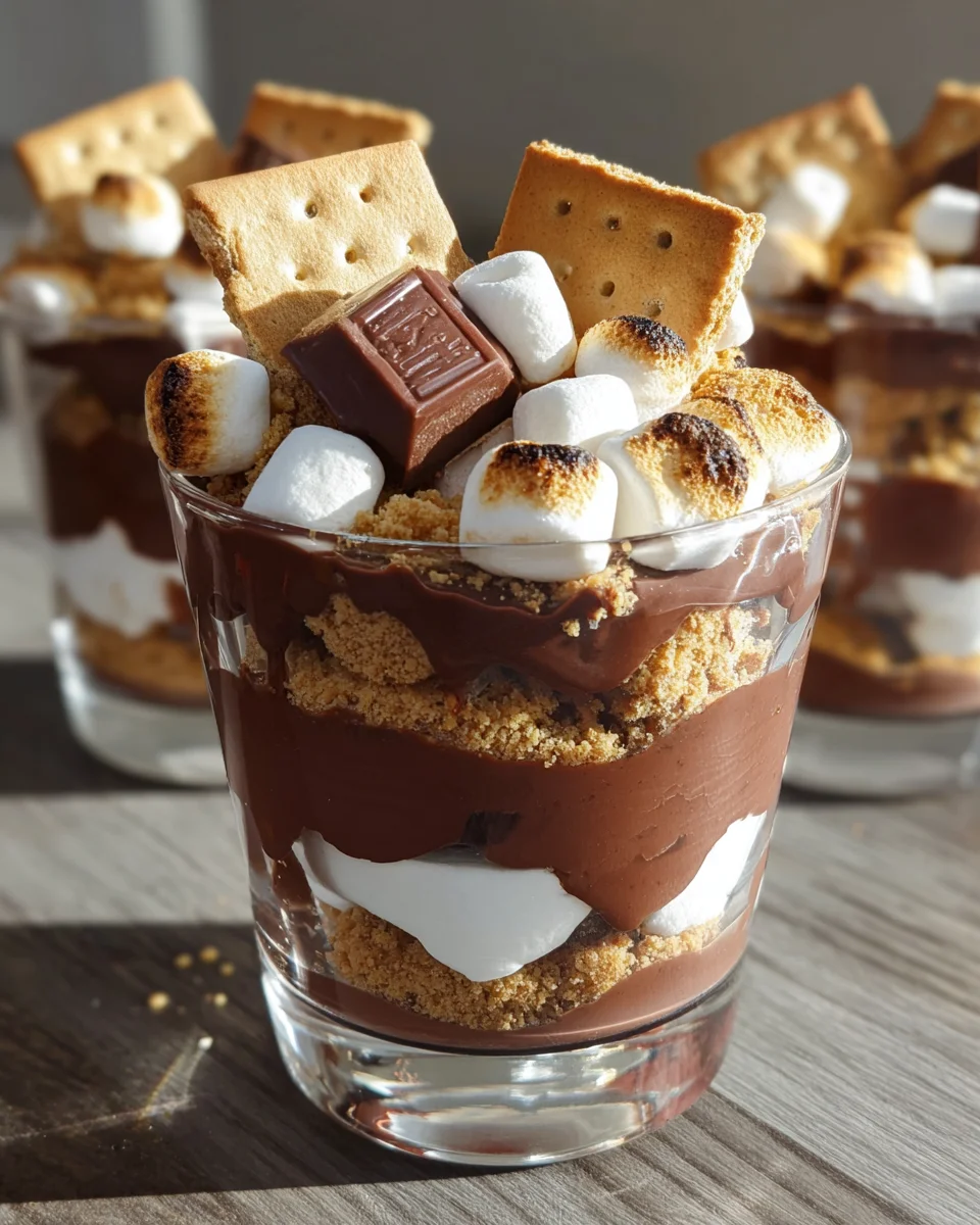 Smores Pudding Cups