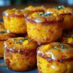 Southern-Style Honey Butter Cornbread Poppers