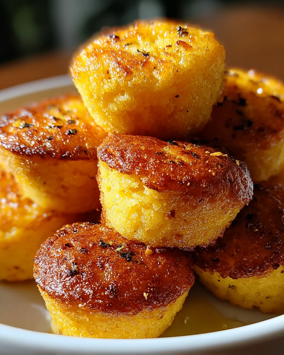 Southern-Style Honey Butter Cornbread Poppers