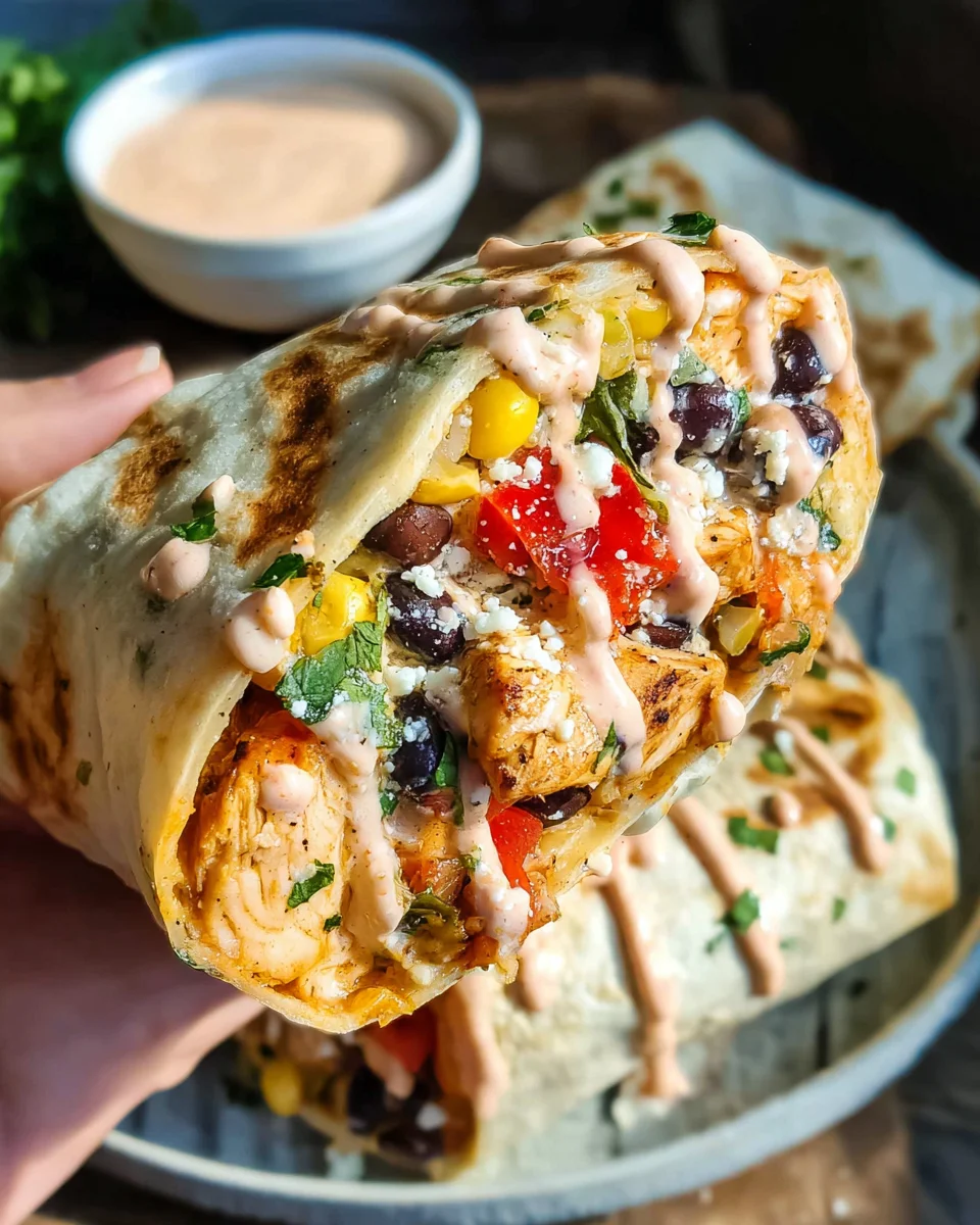 Southwest Chicken Wrap