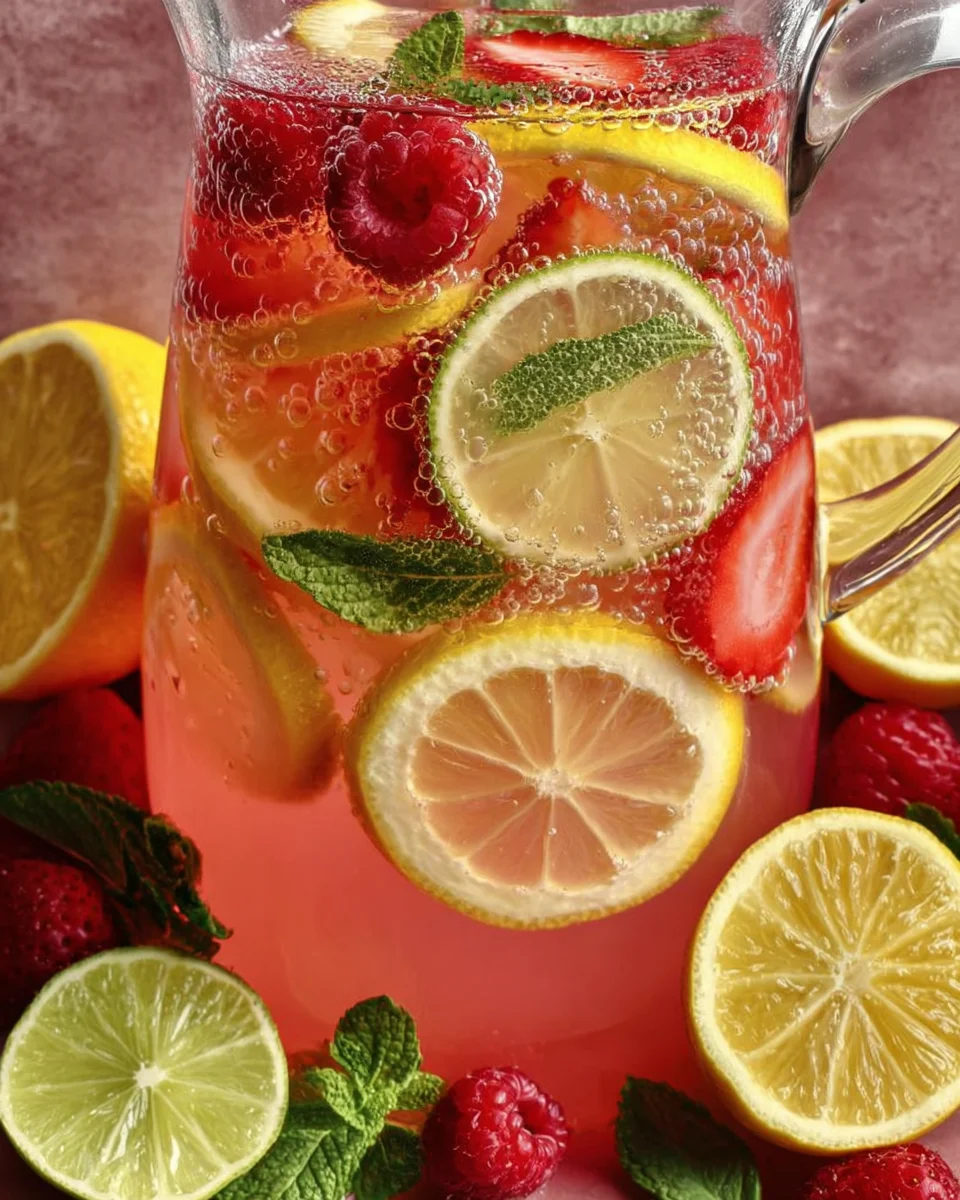 Sparkling Lemonade Punch Recipe