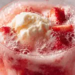 Sparkling Strawberry Float