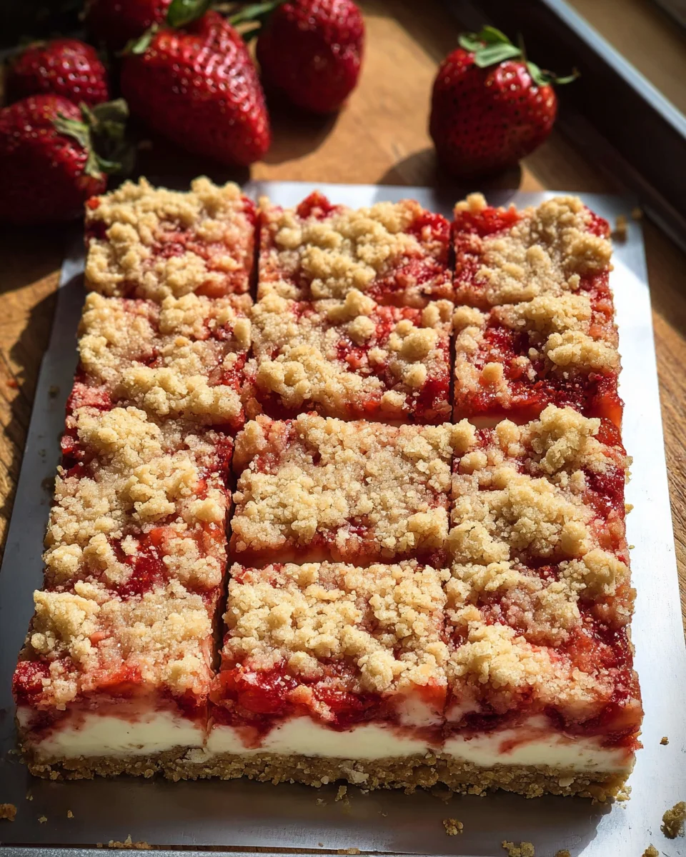 Strawberry Cheesecake Bars