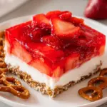 Strawberry Pretzel Jello Salad